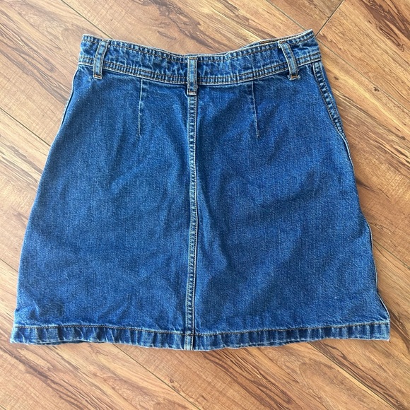 ZARA button front mini denim skirt - Size XS - Picture 3 of 3